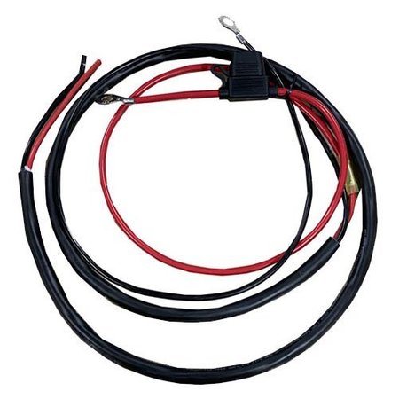 TYCON SYSTEMS - Cable Assembly - 10AWG - for battery connection, 8.5mm Ring Lug on one end,  RP-CABLE-BATT-1.8